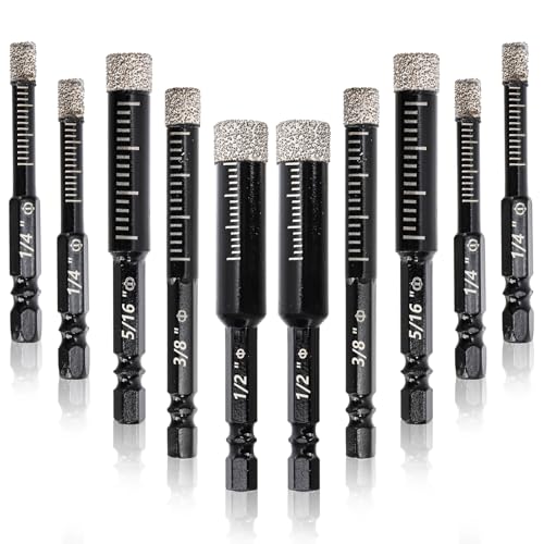 Hacaroa 10 Pack Dry Diamond Drill Bit