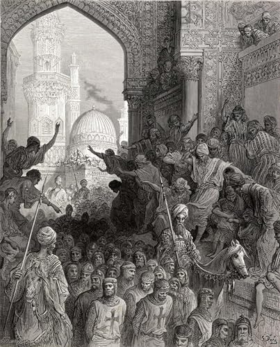 Pinturas Famosas Carteles e Impresos Cuadro Gustave Dore Arrivo al Cairo