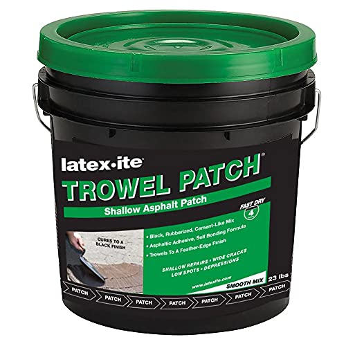 Blackjack Surface Technology Ltd Latex-ite Trowel Patch 5Kg Tarmac Asphalt Repair Tarmac Crack Repair