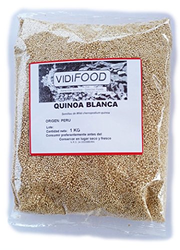 Quinoa Blanca - 1kg - Fuente Rica de Aminoácidos, Vitaminas y Minerales - La Mejor Calidad - 100% Natural y Sin Toxinas