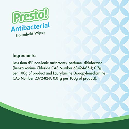 Amazon-merk - Presto! Biologisch afbreekbare antibacteriële multifunctionele doekjes voor huishoudelijk gebruik… - Image 6