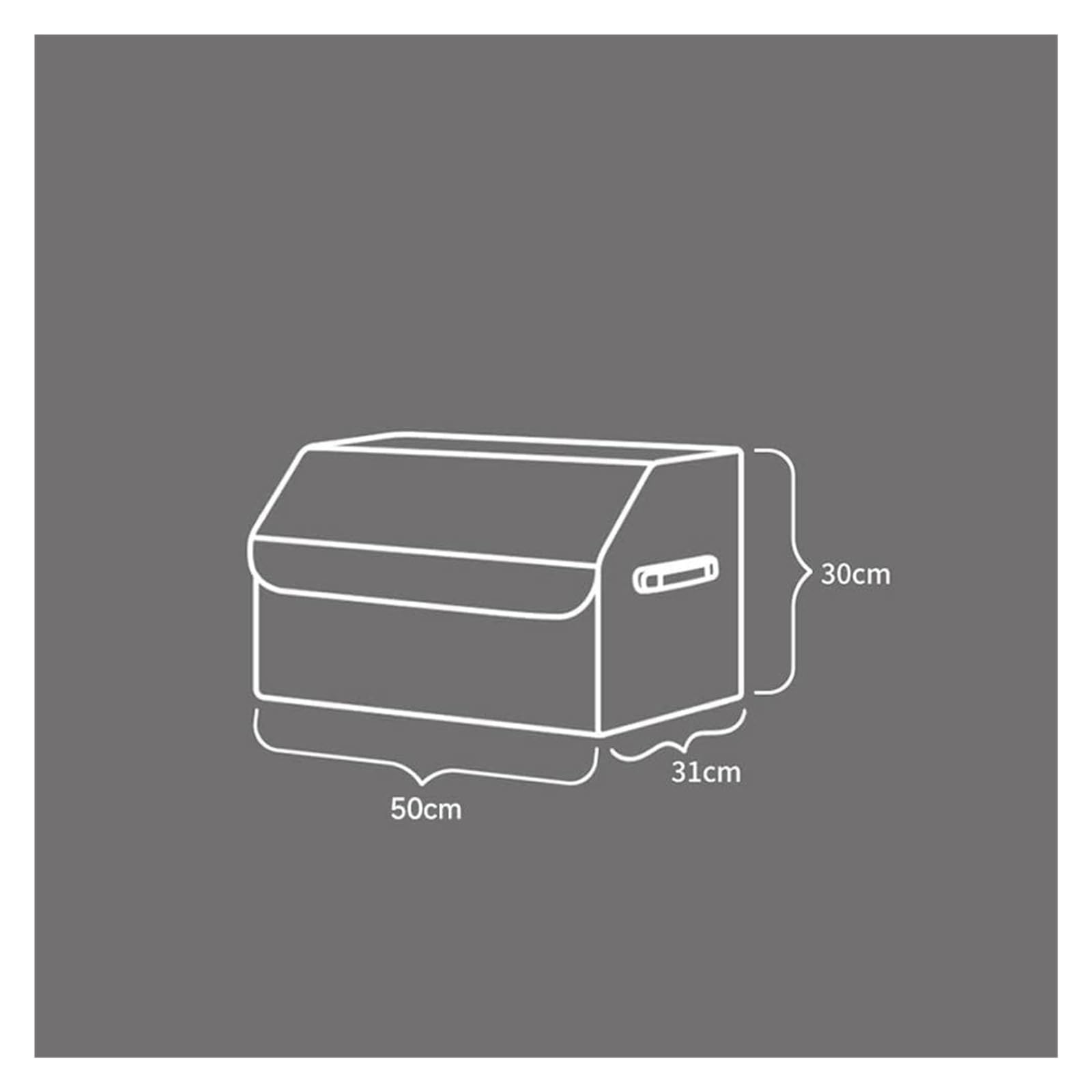 Organizery Bagażnika Skórzane Auto z Uchwytami(White)