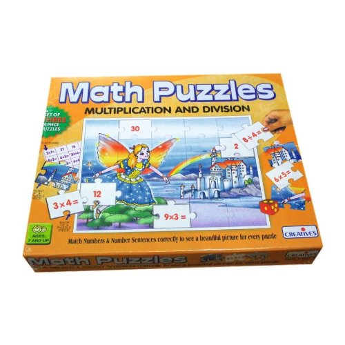 Math Puzzles Multiplication & Division