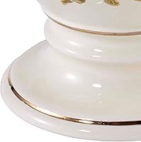 Vista 4 de Avanti Linens - Tarro cubierto, organizador de encimera, decoración del hogar inspirada en la naturaleza (colección de pájaros dorados)