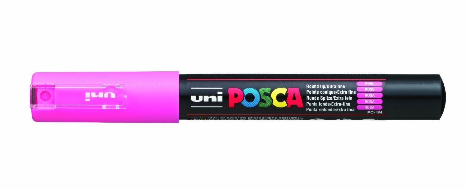 Amazon.co.jp: uni(ユニ) 三菱鉛筆/水性顔料マーカー/ポスカ極細