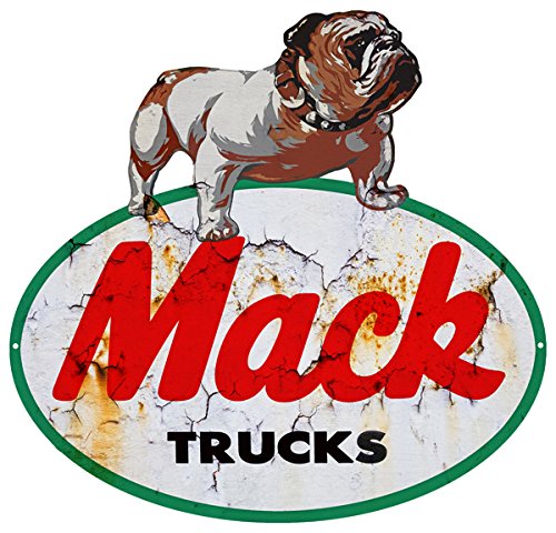 Amazon.com: Mack Trucks Motor Oil Reproduction Garage Shop Metal