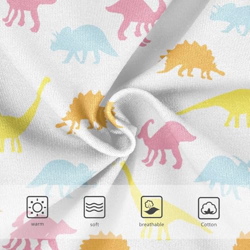 Little Girl Underwear Toddler Panties Kids Undies Dinosaur Cartoon Soft Cotton Briefs 2T-8Y3