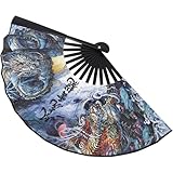 Ventilateur portatif : design unique et attrayant avec motif d'inspiration chinoise, idéal pour ajouter une touche d'élégance à votre décoration