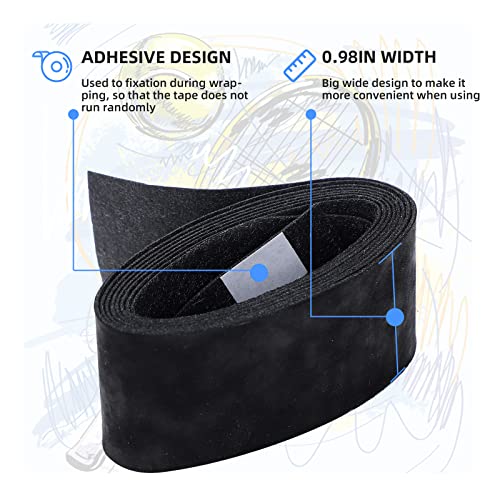 Alinbehbs Tennis Racket Grip Tape Badminton Racket Grip Tape, Anti Slip Absorbent Tennis Grip Tape (6 Pack) #TOP2