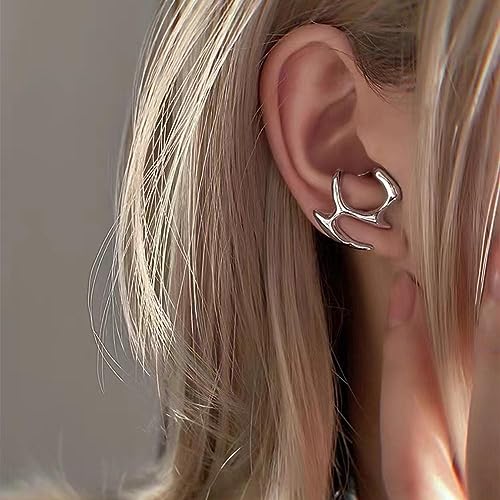 Y2k Statement Earrings For Women 925 Sterling Silver Earrings Irregular Unique Earrings Jewelry2