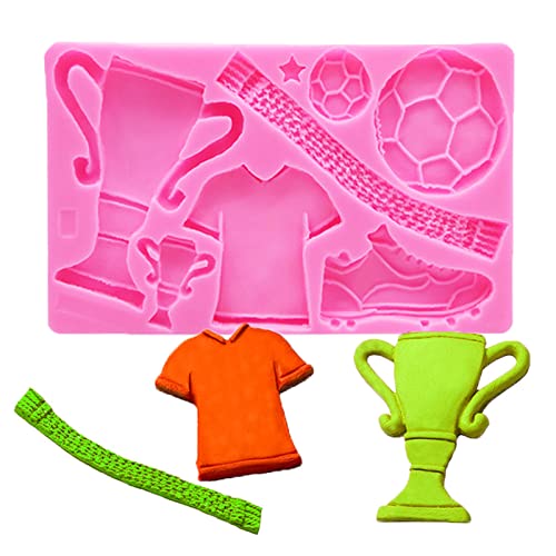 Molde de silicona para decorar pasteles en forma de balón miniatura 4