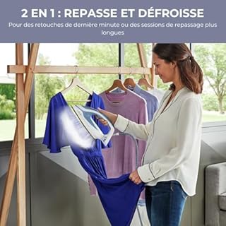 Calor Pro Express Ultimate II, Centrale Vapeur Haute Pression, 7,6 Bars, Débit vapeur 580 g/min, Sans réglage, Fabriqué en France, GV9710C0