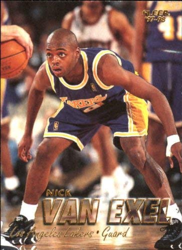 Amazon.com: 1997-98 Fleer #9 Nick Van Exel NBA Basketball Trading