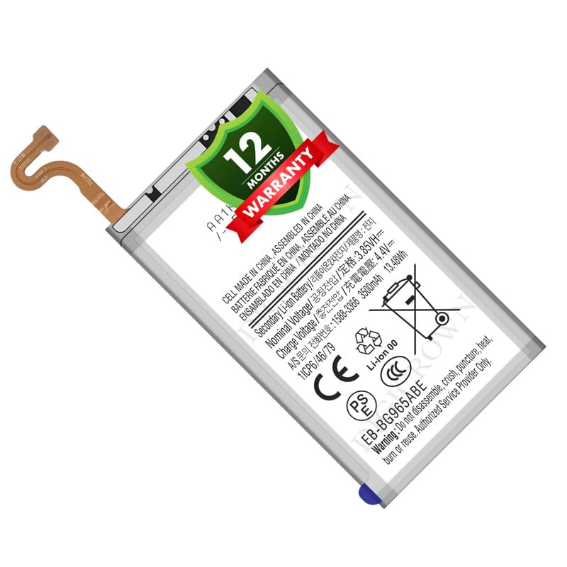 Image of Original EB-BG965ABE Battery Compatible for Samsung Galaxy S9+ S9 Plus - (3500mAh) - 1 Year Warranty