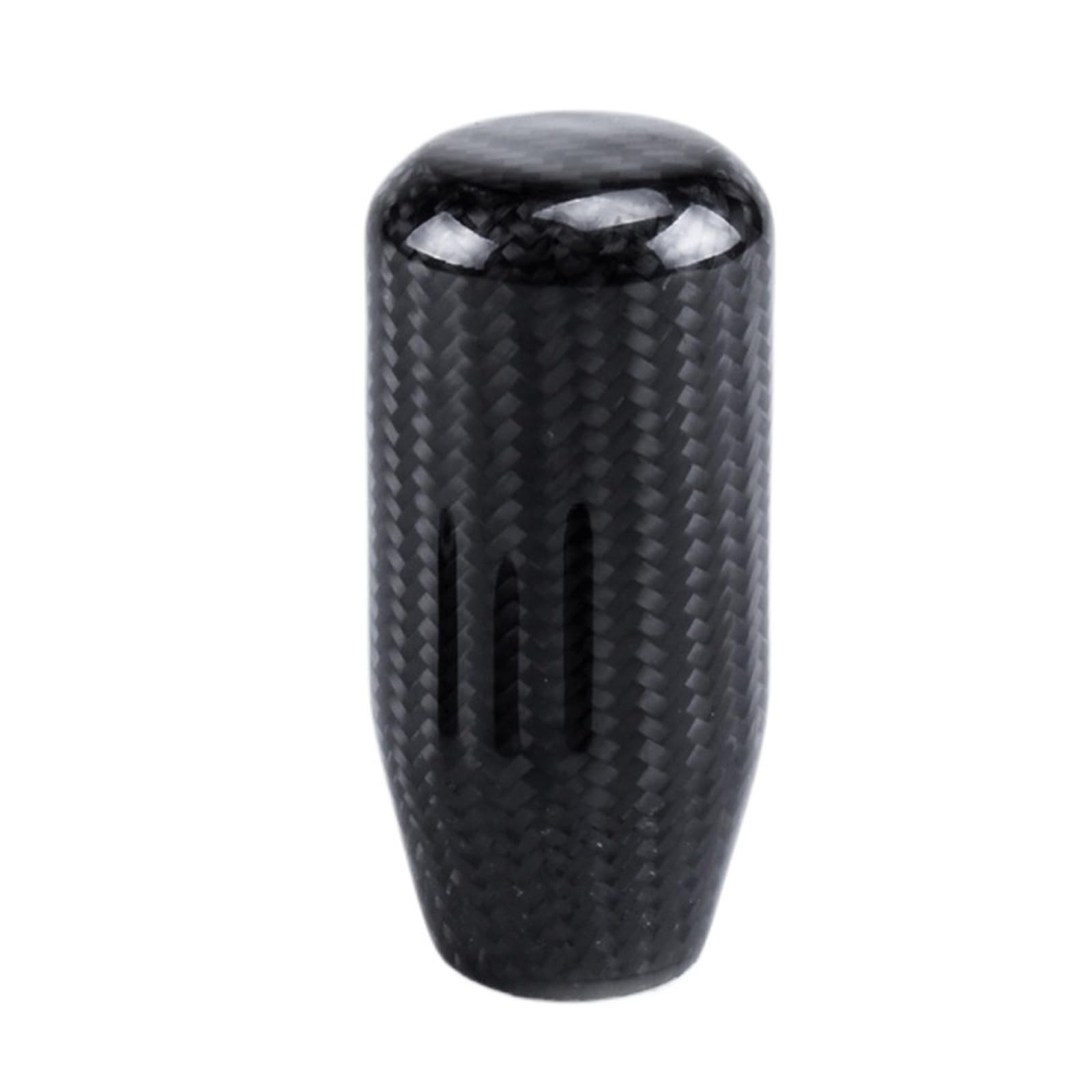 Kaiaygee Black Gear Shift Knob Red Real Fiber Adapters(,Cylinder)