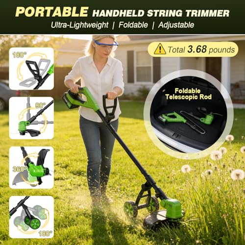 Cordless Grass String Trimmer