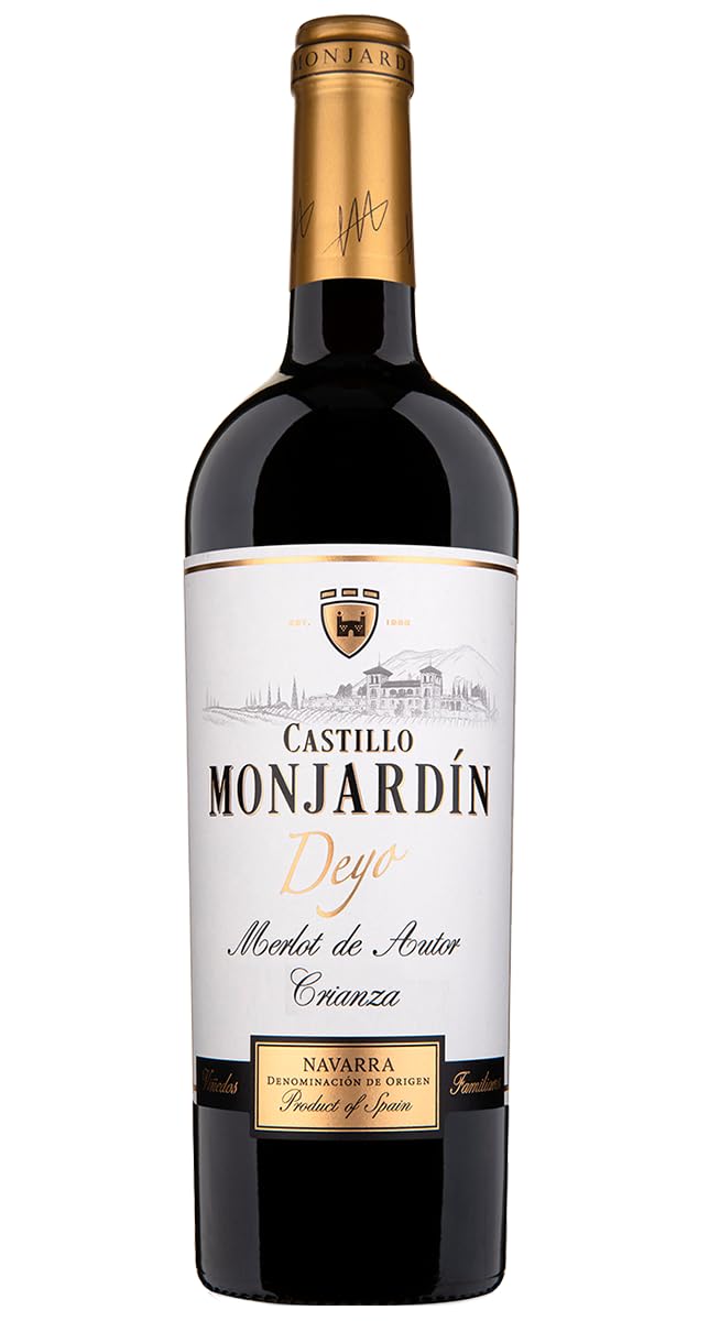 Castillo Monjardín, "COLECCIÓN VINOS PREMIADOS": 6 Botellas con Medallas de Oro en 2025, Variedad de Chardonnay, Tintos Crianzas y Tintos Reservas