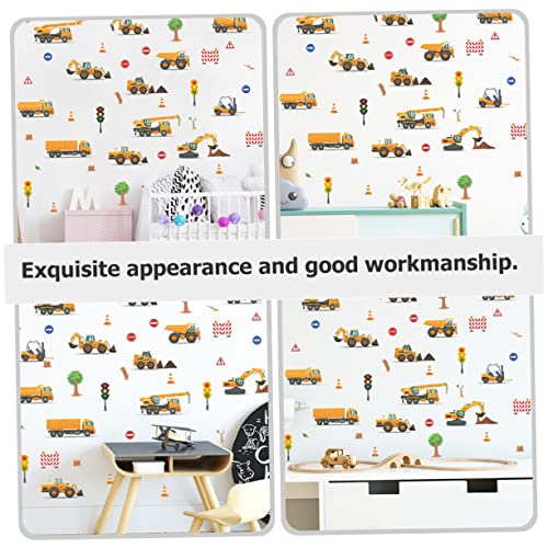 Toyvian 4 Conjuntos De Adesivos De Parede De Tráfego Adesivos De Decoração De Vidro Para Logotipo Do