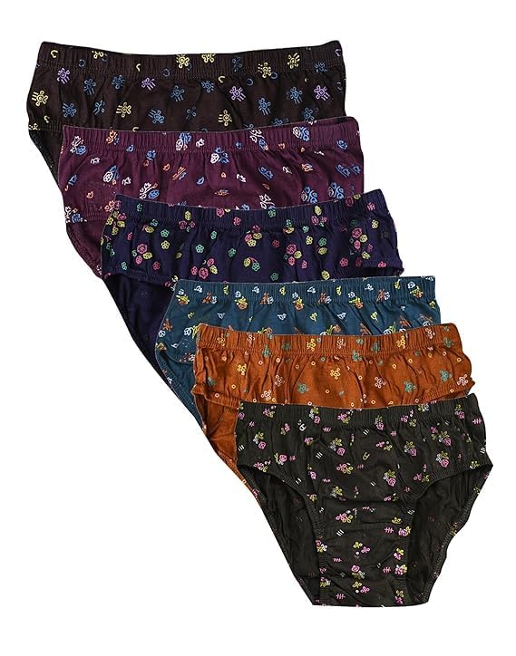 vanshop Women’s Printed Cotton Panties | Soft Printed Panties for Women | Comfortable Mid Waist Stretchable Briefs | Everyday Wear Breathable Innerwear-picture-29