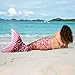 Fin Fun Mermaid Tails for Swimming with Monofin - Kids and Adult Sizes - Limited Edition