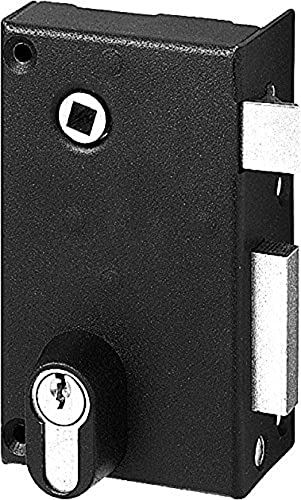 Abus FE9814102A SA V CE D Serrure en applique avec poignée/verticale avec fermeture à clé pour ouverture extérieur droite 70 x 120