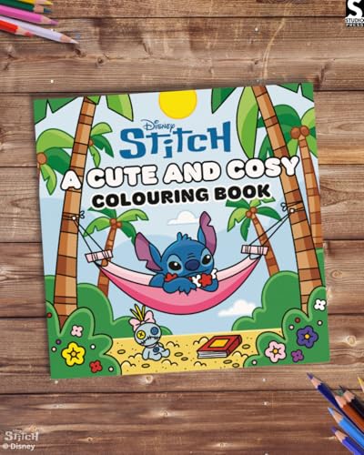 Disney Stitch: A Cute and Cosy Colouring Book