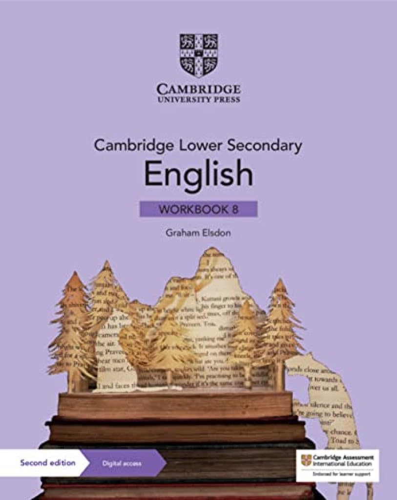 Cambridge Lower Secondary English Workbook 8 with Digital  by Graham Elsdon