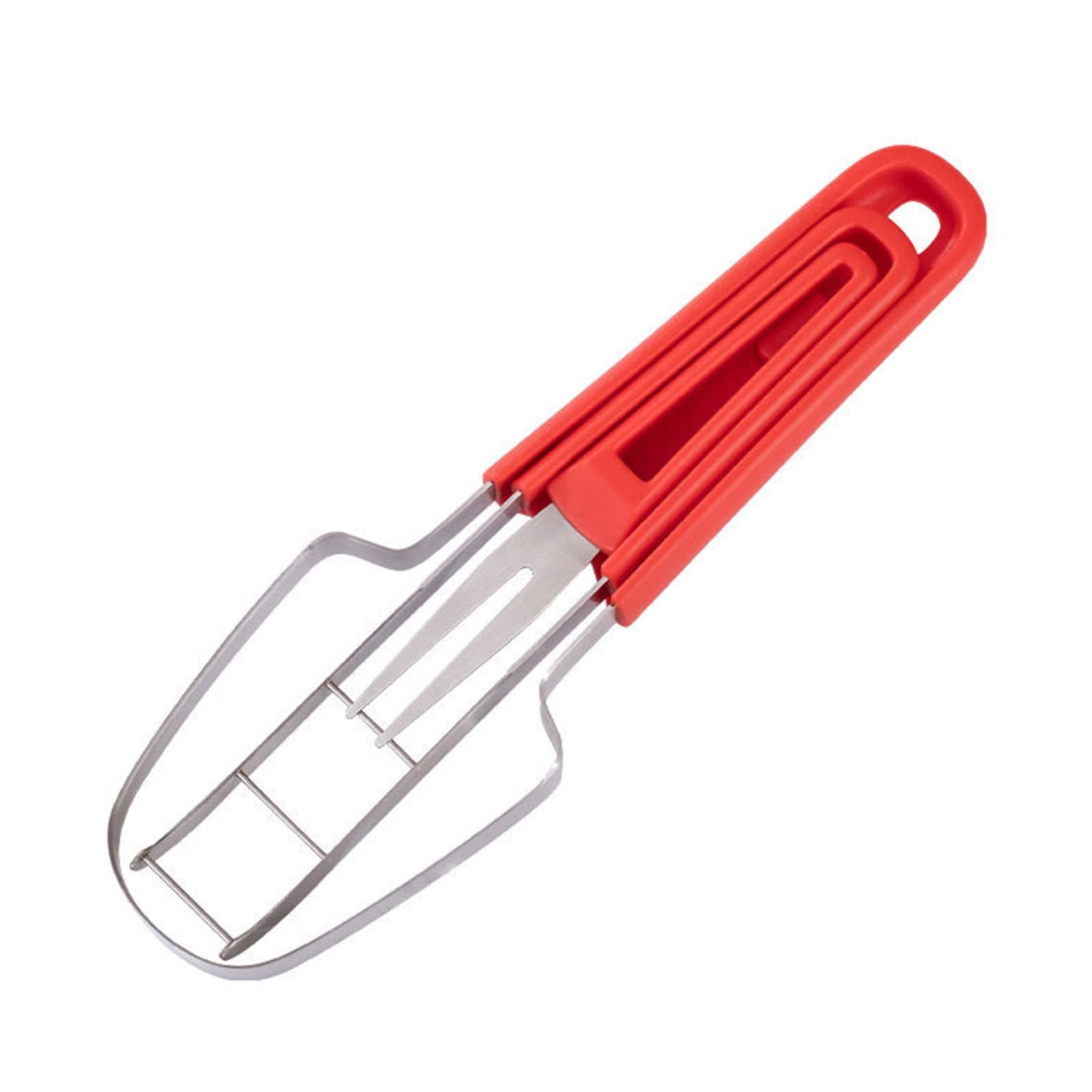 Conjunto de ferramentas para cortador de frutas de aço inoxidável, fácil de usar,