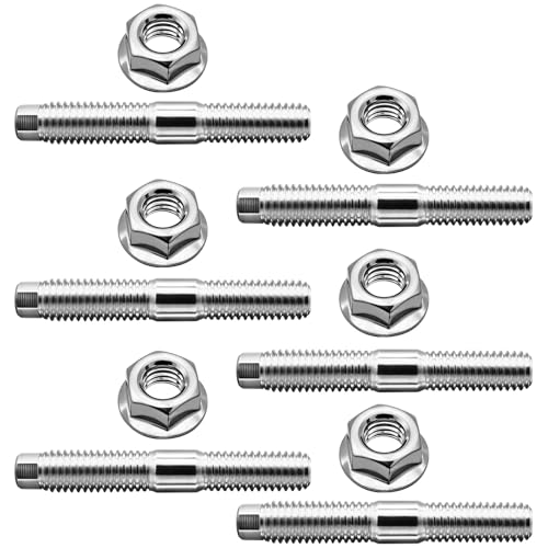 03133 Exhaust Stud Kit โ M10-1.5 x 62mm, Direct Replacement for Select Vehicles, 6-Piece Durable Upgrade