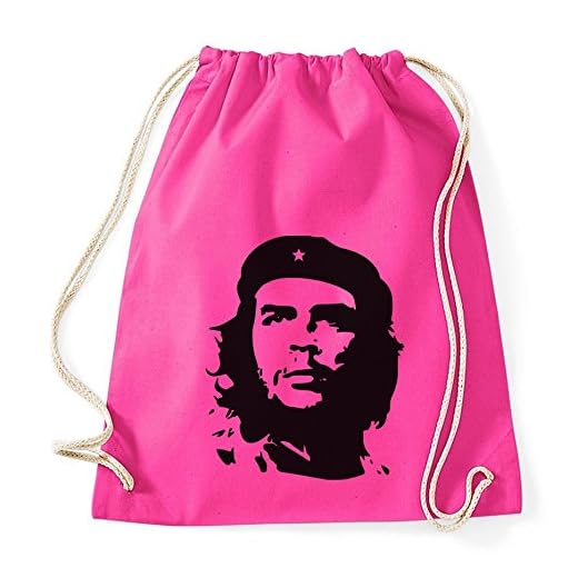 Che Guevara Bolsa de deporte Cuba Libre Comandante, Farbe2:Pink