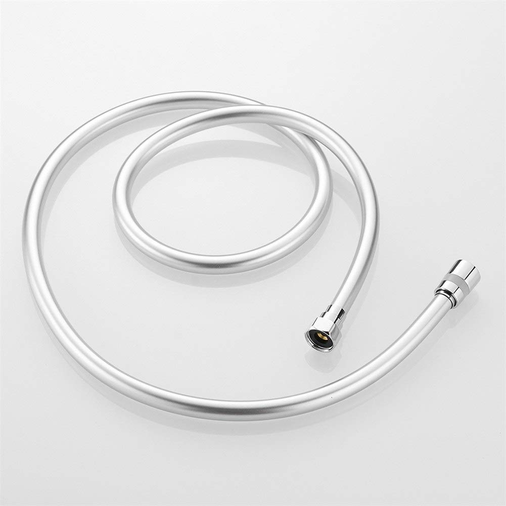 Wąż prysznicowy, Węże hydrauliczne 1,5 m 2 do wymiany rury bidetowej z PVC(Silver a,150cm)