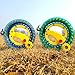 Flying Hoofer Kite Reel Winder for Adults & Kids - 7.2 Inch Dia, 650FT High Strength Kite String with Connector - Large Handle, Safety Lock, Kite Line Winder for Effortless Flying and Control.(Green)