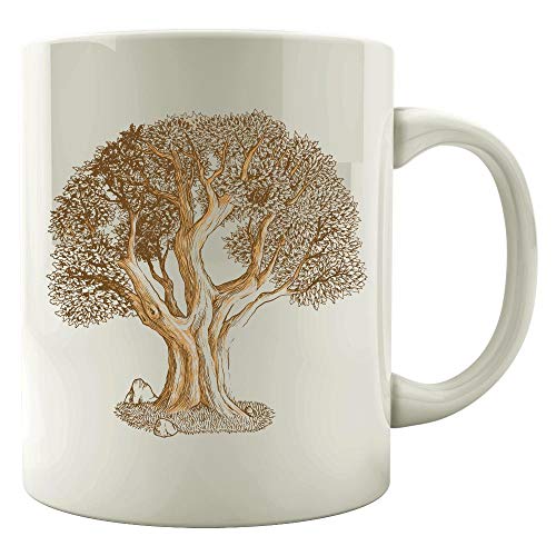 Taza Nature Lover con diseño de árbol roble miniatura 1
