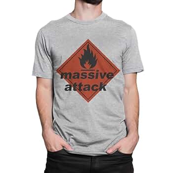 MASSIVE ATTACK HELIGO LAND Tシャツ MASSIVE ATTACK Official Heligoland Tour T-Shirt Size S