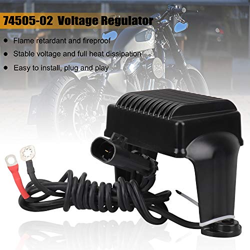Lkv 74505-02 Voltage Regulator H0502 Motorcycle Alternator Rectifier Replacement For Harley Davidson Road King Classic Electra Glide Ultra Classic Road Glide 2002-2003 #TOP1