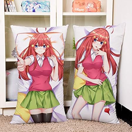 Amazon 2wayトリコット五等分の花嫁 中野五月 正方形 クッション アニメグッズ 40 70cm 本体付き アニメ 萌えグッズ 通販