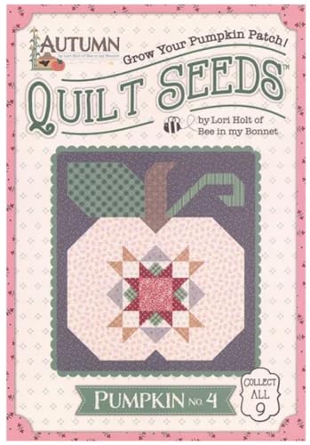 Lori Holt Autumn Quilt Seeds 1-9 (Pumpkin no. 4)