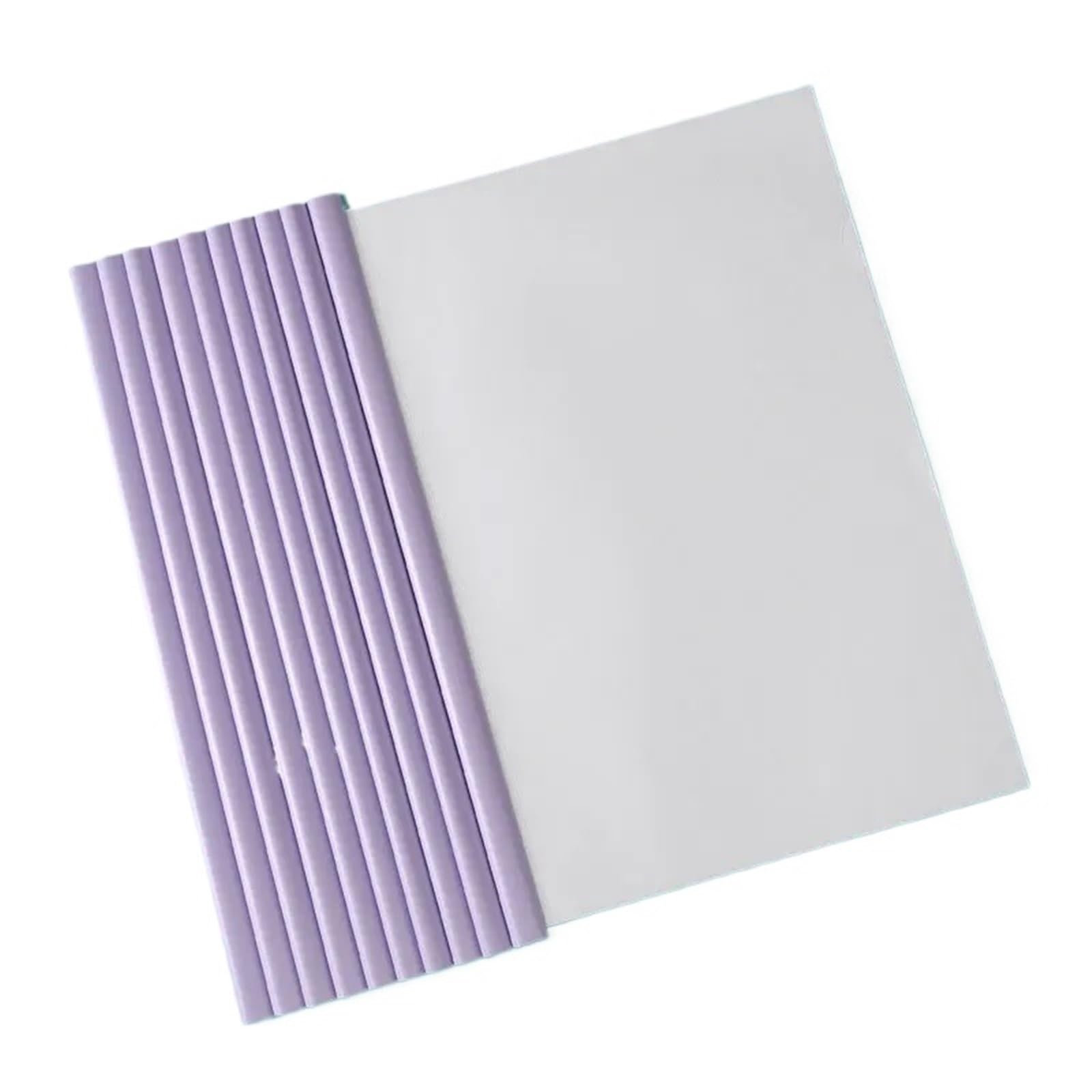 Przezroczysty folder z tworzywa sztucznego, Przezroczysta teczka PP A4 wielokolorowa. Torba do przechowywania dokumentów 30szt. Biuro(Purple)