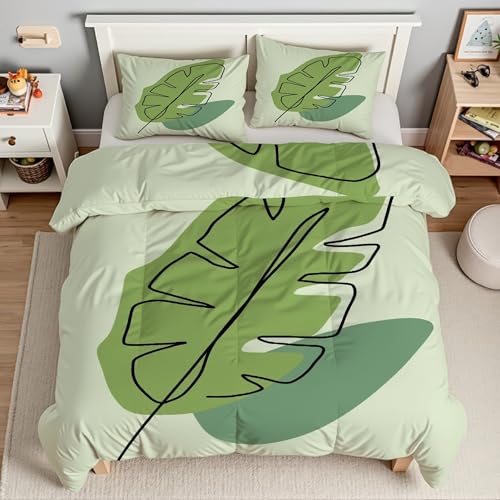 Housse de couette 200x200 microfibre douce avec fermeture éclair solide - 3
