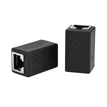 Generic RJ45 Cable Extender, Ethernet LAN Convenient to Operate Better Connection Easy to Connect for Home'