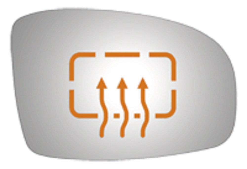 Mirrex83584H Fits Passenger Right Side Replacement for Toyota Avalon 2011 2012 Mirror Glass Heated W/O Backing Plate