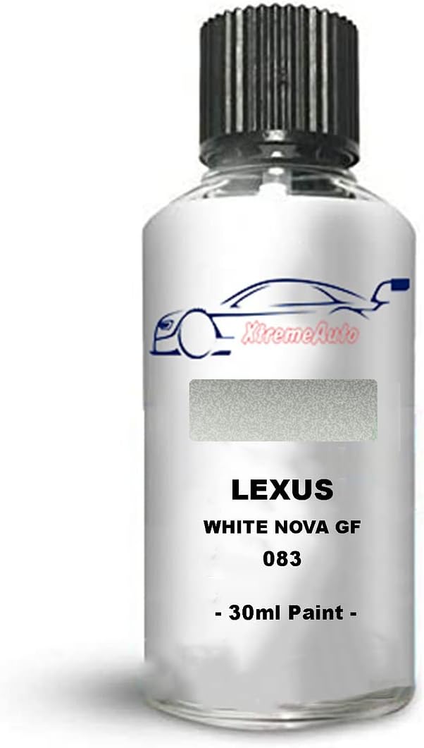 Xtremeauto Touch Up Paint For Lexus Ux Series White Nova Gf 083 Direct Appliance Chip Scuff Mark Brush In Lid