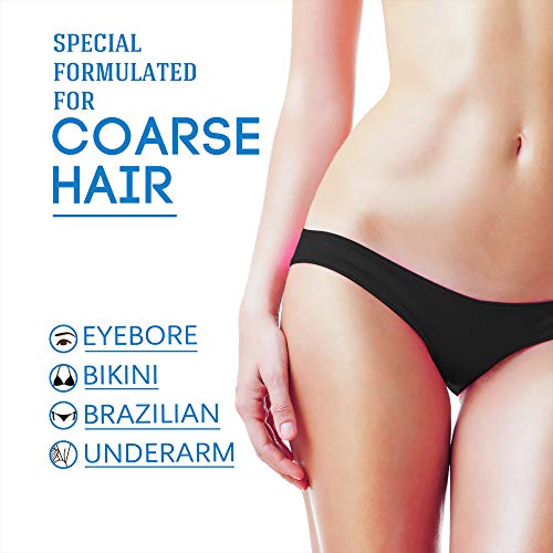 ILansley Wax Kit for Women Men Coarse Body Hair with Strongest Blue Refill Hard European Wax, At Home Waxing Kit for Underarms, Legs, Back and Chest Stripless Cera Para Depilar - Thumbnail 2