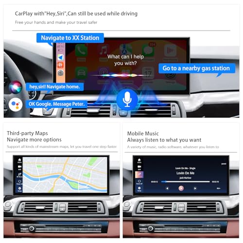Radio Android Auto 15.8 pulg para BMW serie 5 y 7 miniatura 5