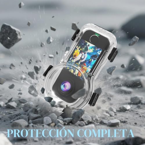 Funda de buceo invisible Insta 360 X4 Air carcasa estanca sumergible 7