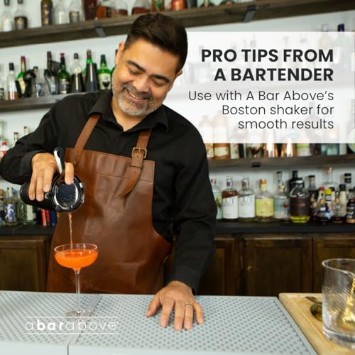 image for A Bar Above Cocktail Strainer, 4-Prong Bar Strainer with High Density 