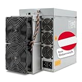 Bitmain Antminer S19k Pro Bitcoin Miner 2.760 W | 120 TH/s | Krypto/ASIC Miner | Braiins OS mit Autotuning für mehr Effizienz 18 J/TH | inkl. Netzteil APW12 & Stromkabel | BTC Miner