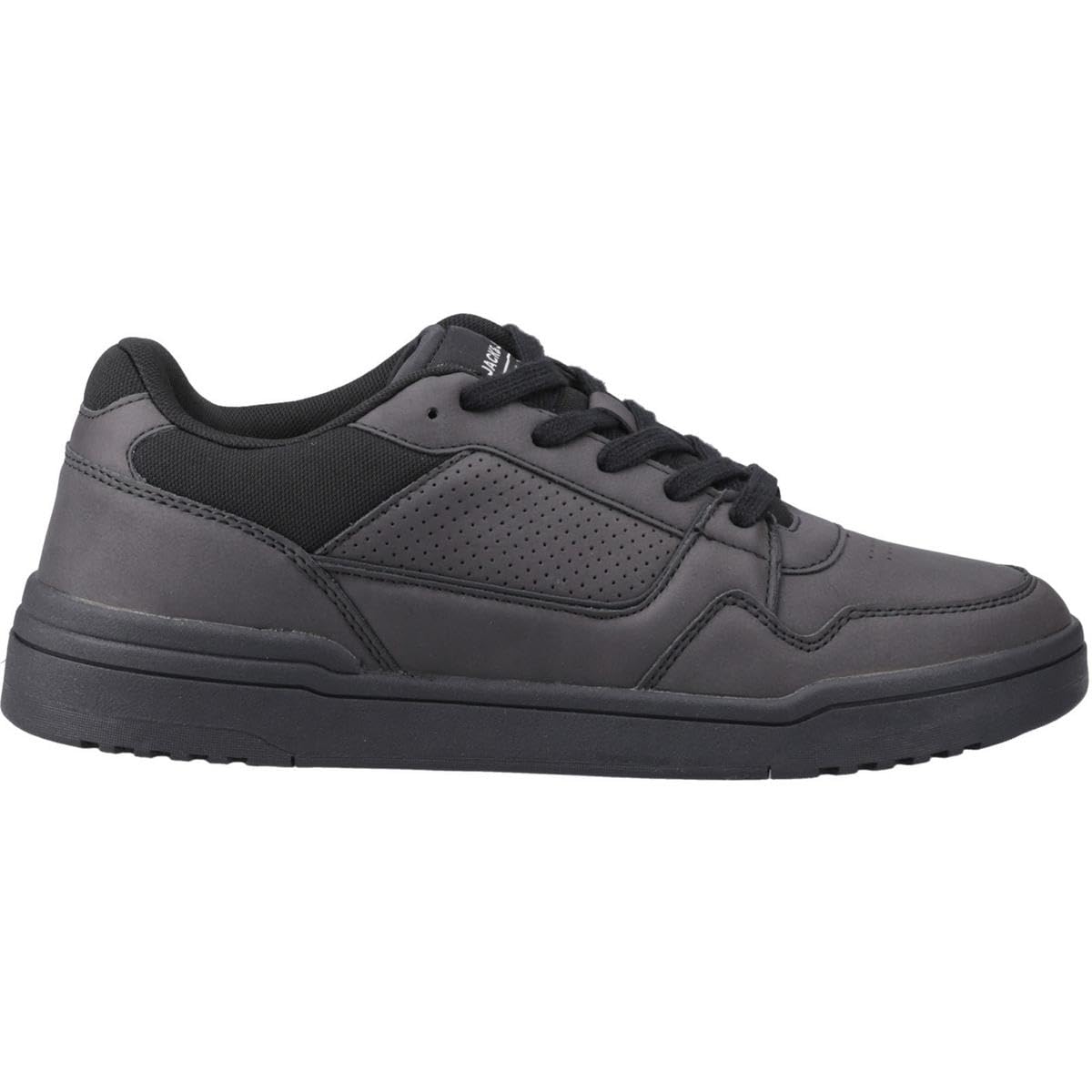 JACK & JONES London Trainer Anthracite - Lightweight Polyurethane Upper, Round Toe