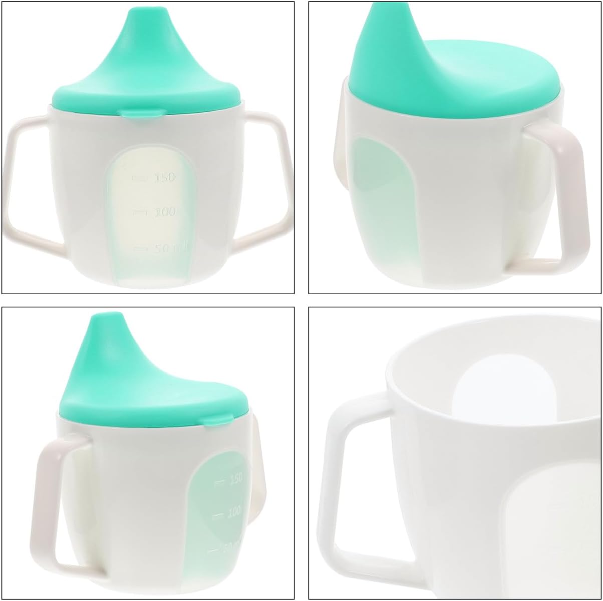 Baby Trainer Sippy Cup with Handle 5Oz Spill Proof Toddler Water Cup with Scale Ergonomic Grip Wide Mouth Easy to Clean for Travel and Home - Image 9