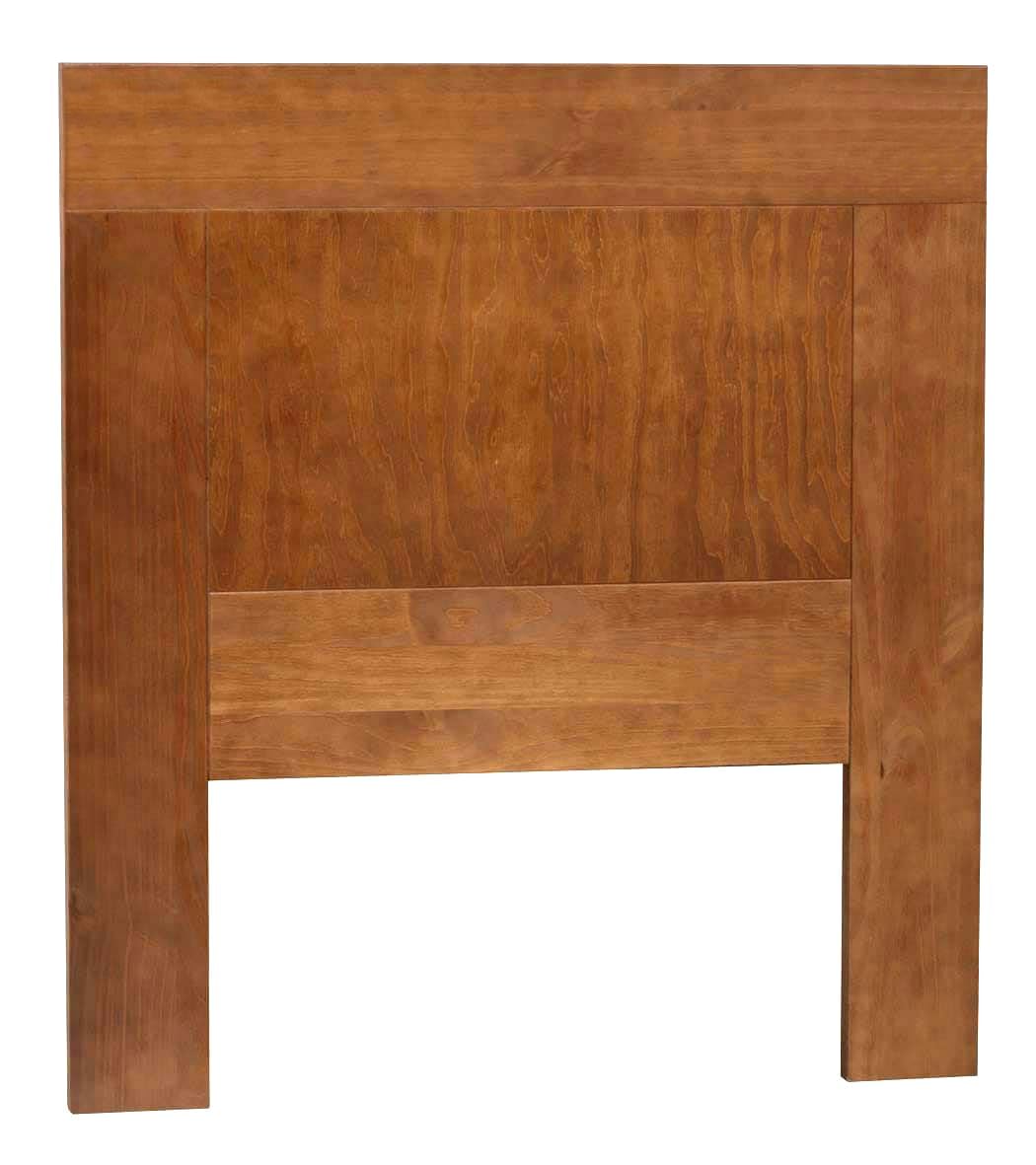 Dogar Moblit Cabecero para Somier de 135 cm Realizado en Madera de Pino MacizoColor Cerezo Serie Kalpe Medidas (110x145x2) cm (altoxanchoxfondo) Robusto y Resistente